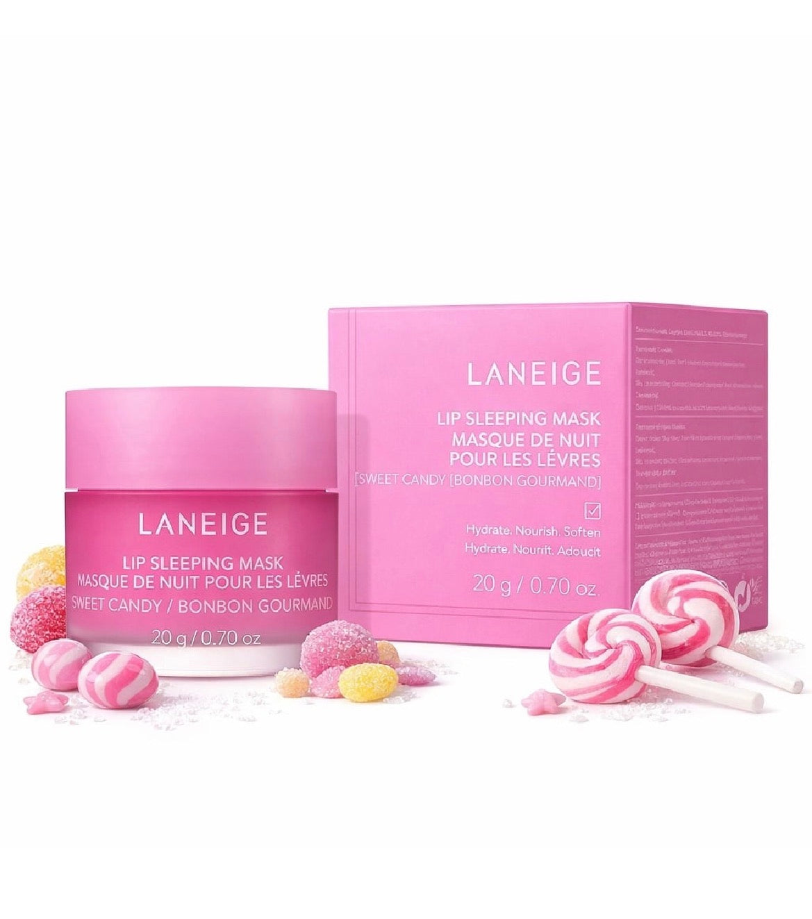 LANEIGE Lip Sleeping Mask – Sweet Candy (20g)

Flavor: Sweet Candy 🍬
