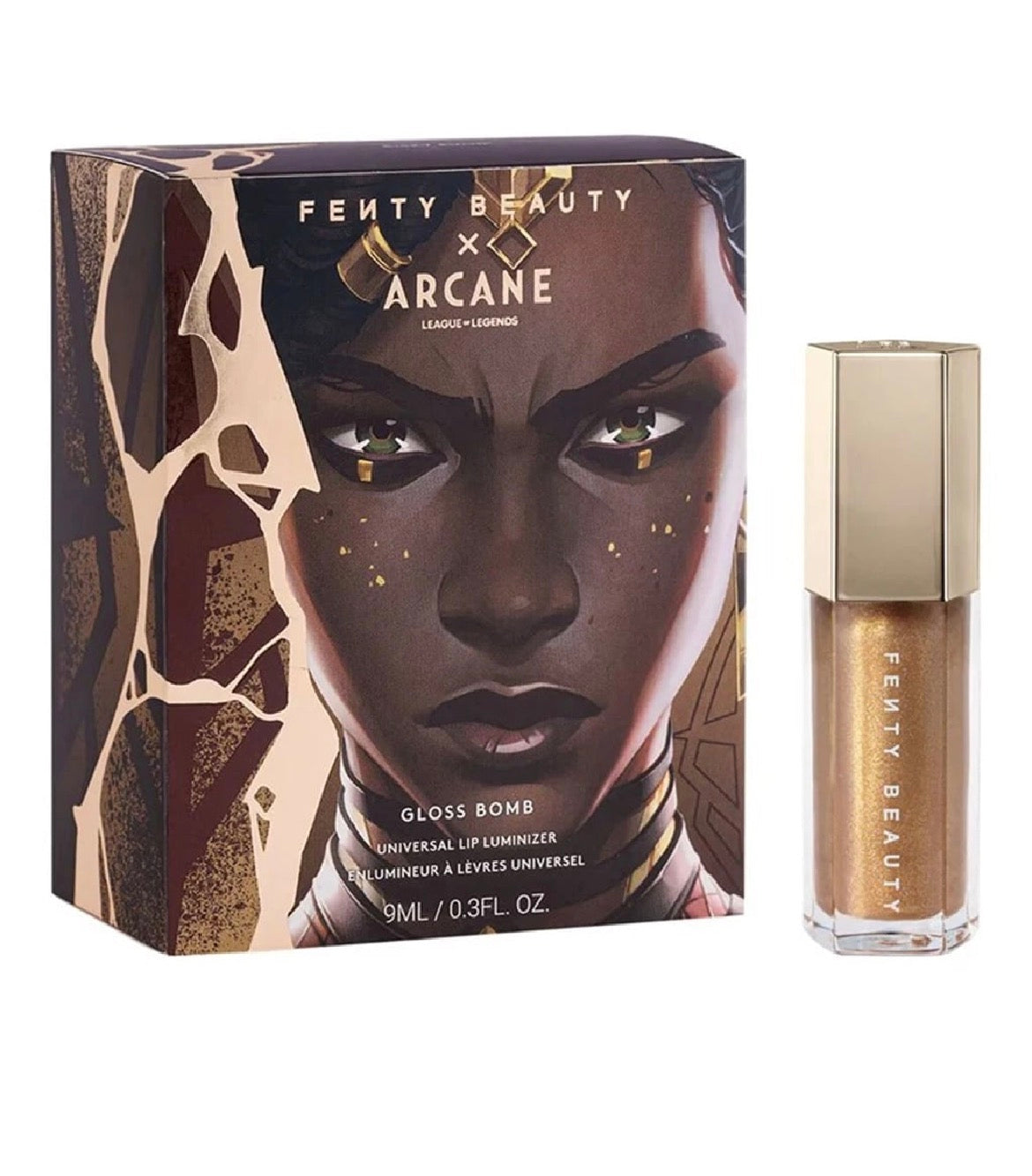 Fenty Beauty x Arcane Gloss Bomb Universal Lip Luminizer – Risky Rulin’ (Limited Edition)
