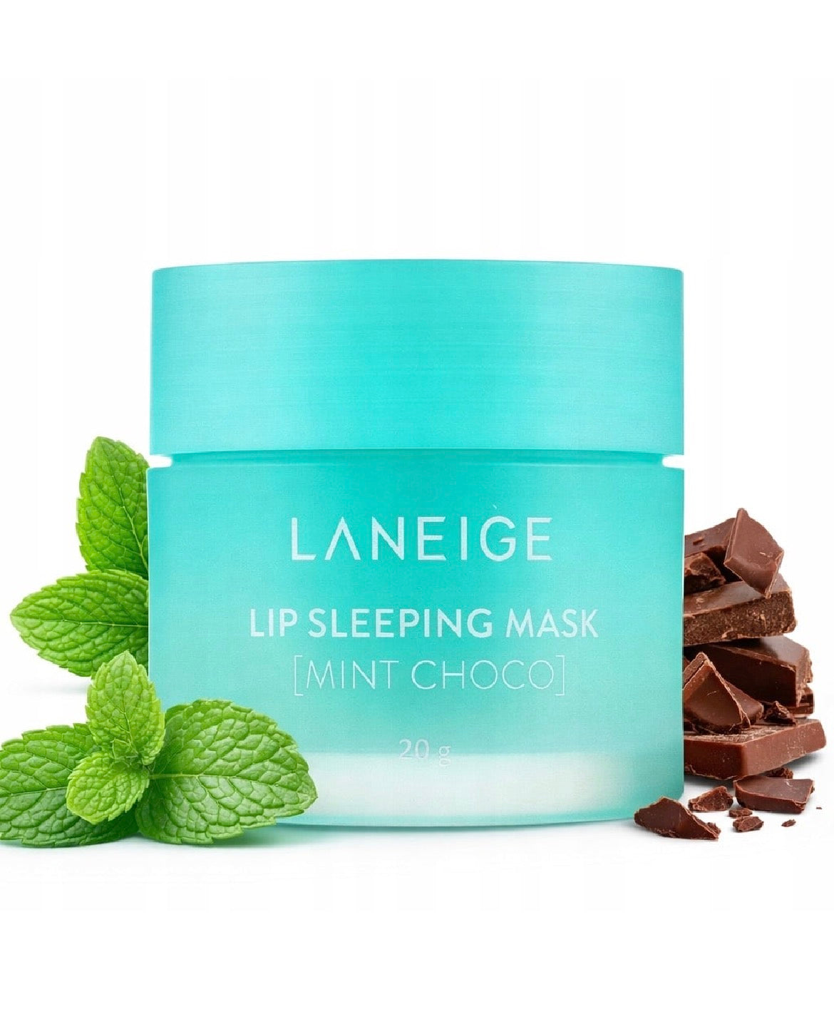 LANEIGE Lip Sleeping Mask – Mint Choco (20g)

Flavor: Mint Choco 🍫🌿