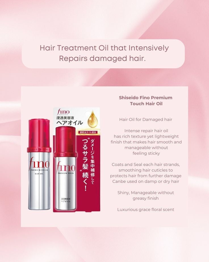 Fino Premium Touch Hair Care Set – Shampoo, Conditioner, Hair Mask & Hair Oil